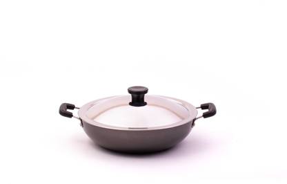 Cheftek Cheftek 28 cm Jumbo Kadai Kadhai 28 cm diameter with Lid 3.6 L capacity