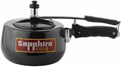 Sapphire Gold SM-01 3 L Inner Lid Induction Bottom Pressure Cooker