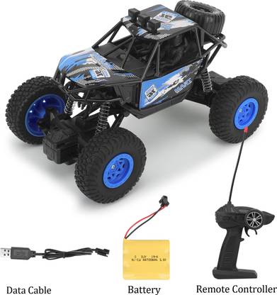 CADDLE & TOES Rock Car Remote Control , Spring wheels ,1:20 scale,Wheel Remote control (Monster Car)