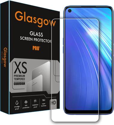 Glasgow Tempered Glass Guard for Realme 6, Realme 6i, Realme 7, Realme 7i, Realme Narzo 20 Pro
