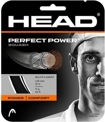 HEAD Perfect Power 16L 1.3 Squash String - 10 m