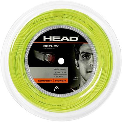HEAD Reflex 18L Reel 1.2 Squash String - 110 m