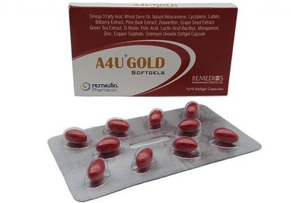 Remedies Antioxidant Supplement Beta Carotene + Lycopene + Lutein + Grape Seed Extract