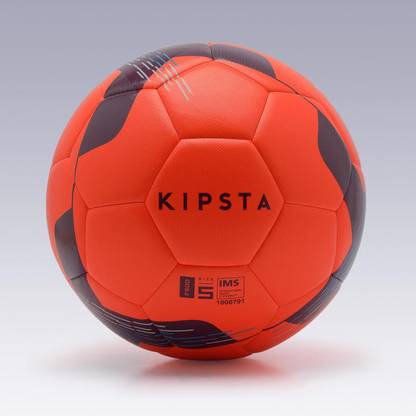 KIPSTA by Decathlon SPORTS PLAY FOOTBALL BALL Football - Size: 5 (Pack of 1, RED BLUE Football - Size: 5