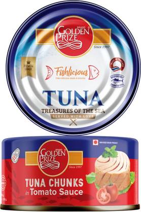 Golden Prize Tuna Chunk in Tomato Sauce 185Gms Sea Foods