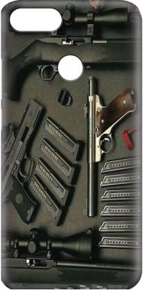Arcent Back Cover for OPPO A7/PUBG/GUN/GAME