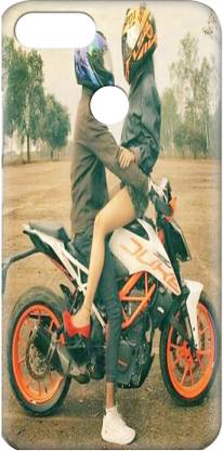 Arcent Back Cover for OPPO A5/KTM/BIKE/LOVE/COUPLE