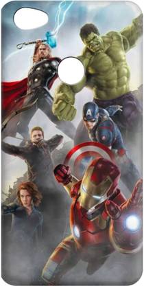 Arcent Back Cover for VIVO Y81i/CAPTAIN AMERICA/IRON MAN/AVENGERS/HULK/THOR