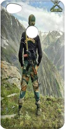 SIXTY4 Back Cover for VIVO V7 PLUS/ARMY/INDIAN ARMY/BALIDAN