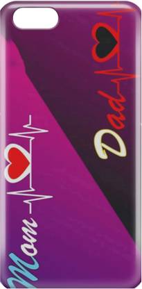 Arcent Back Cover for OPPO A83 2018 Edition/LOVE/MOM DAD