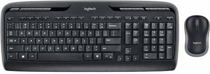 Logitech Keyboard and Mouse Combo Set Designed for Gaming