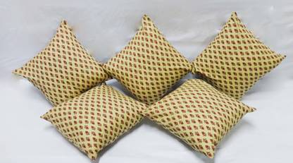 blue lemon Cotton Cushions Cover