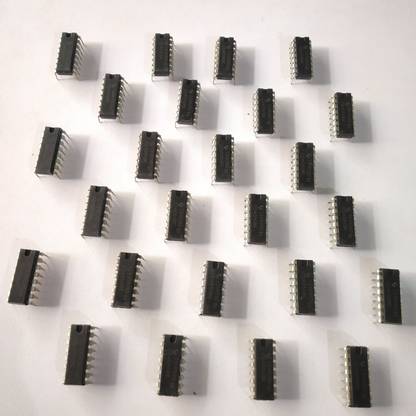 WizAps IC CD4050BE Logic IC Non Inverting Buffer, CD4050, 3 V to 18 V, DIP-16 Pack of 25 Electronic Components Electronic Hobby Kit