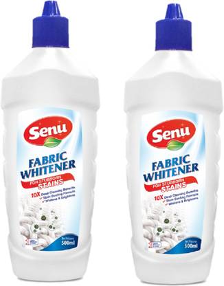 Senu fabric whitener 500ml (pack of 2) Floral Fabric Whitener