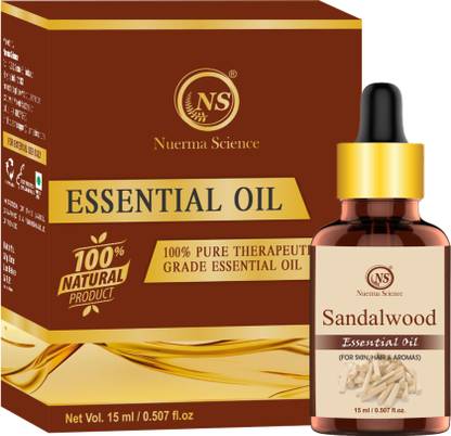 Nuerma Science 100% Pure Sandalwood Essential Oil Hair Oil