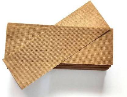 FancyCrystal Women Dry Skin Full Body Plain Waxing Kit Strips - 80 Strips Strips