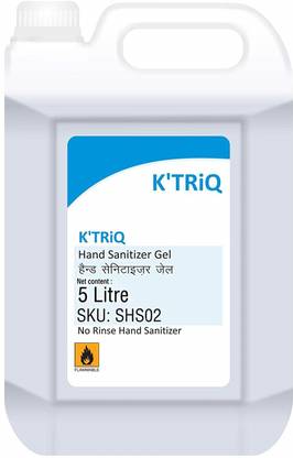 K'TRiQ Hygenic  Gel [Antibacterial] [Non-Sticky] Kills Germs No-Rinse Wash Hand Gel Hand Sanitizer Bottle