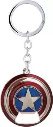 OylO Marvel Avengers Superhero Captain America Shield Design Bottle Opener Keychain Key Chain