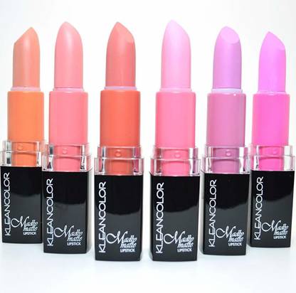 KLEANCOLOR MDLY MATTE LIPSTICK SET BOLD VVID PINK
