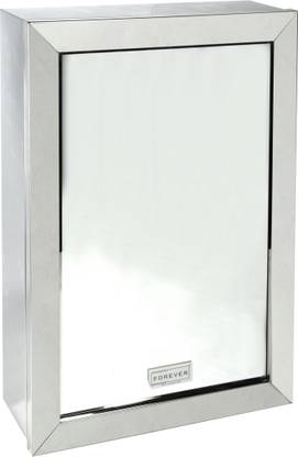 FOREVER Stainless Steel Bathroom Mirror Cabinet 14 X 20 Inches- Bathroom Cabinet with Mirror Stainless Steel Wall Shelf