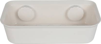 MINISO Simple Organizer With Suction Cup Bathroom Storage Shampoo Soap
