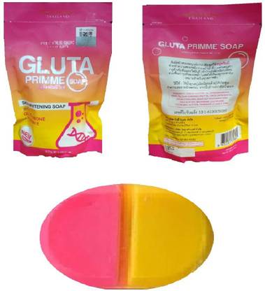 Gluta Primme Soap With Glutathione & Vitamin E For Anti Wrinkle