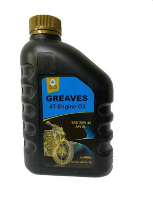 greaves 4T-900ML BLENDED FROM BEST QUALITY OIL BASE High-Mileage Engine Oil
