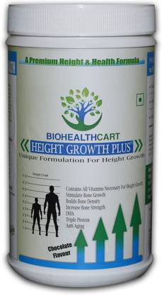 Biohealthcart Nutrio Pvt Ltd Height Growth Plus Available in Chocolate Flavour