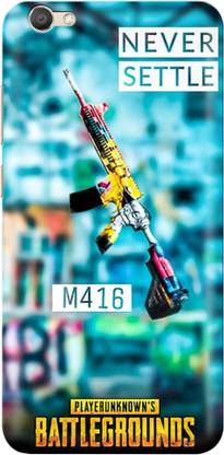 Arcent Back Cover for VIVO Y53i/PUBG/GUN/GAME