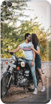 Arcent Back Cover for Vivo V5 Plus/BIKE/ROYAL ENFIELD/LOVE/COUPLE