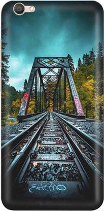 Arcent Back Cover for Vivo Y55/TRAIN/WALLPAPER/SCENERY/NATURE