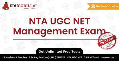 EduGorilla NTA UGC NET Management Exam