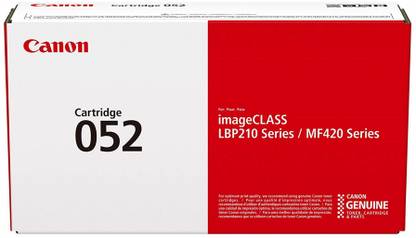 Canon 052 Original Toner Cartridge Black for Canon imageCLASS MF429dw, MF426dw, MF424dw, LBP215dw, LBP214dw Laser Printers Black Ink Cartridge
