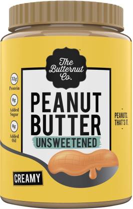 The Butternut Co. Unsweetened Peanut Butter - Creamy 1 kg