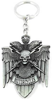 tomb Harley-Davidson Skull Logo Keychain Key Chain Key Chain