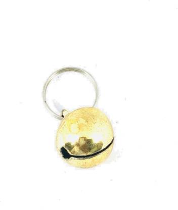 canine products Bell for Collar (Gold) (Medium)for Cats and Dogs Bell Dog Collar Charm