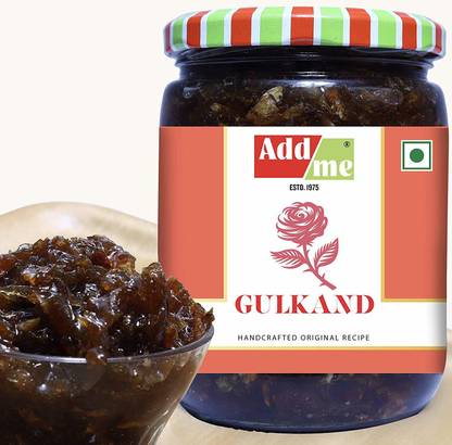 Add me Add me Gulkand Organic Rose 600 gm paan gulkand Glass Jar Turmeric Pickle