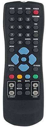 Sun Direct SD 1 UNIV SUN UNIV SUNDIRECT DTH Remote Controller