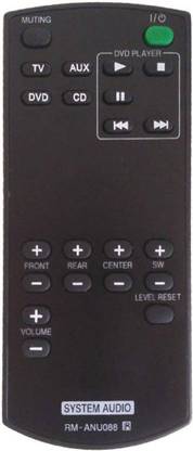 POOJA compatible to SONY AUDIO SYSTEM RM ANU 88 ONLY SAME MODAL SONY SYSTEM AUDIO RM ANU 88 ONLY SAME REMOTE NO Remote Controller