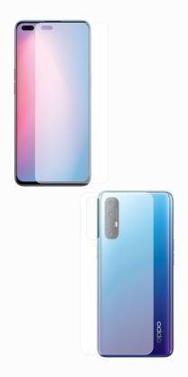 JBJ फ्रंट और बैक स्क्रीन गार्ड Oppo Reno 3 Pro के लिए