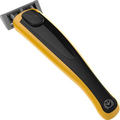 THE MAN COMPANY Premium 5 Blade Razor for men with Diamond Coated blades Tuscan Yellow, Men