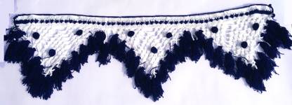 सल ट्रस्टम Door Hanging Decorative Woollen Hand Made Beautiful and Traditional Bandarwal/Toran तोरन
