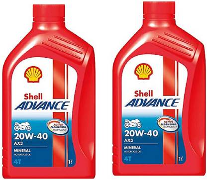 Shell Advance EngineOil-2 Synthetic Blend Engine Oil