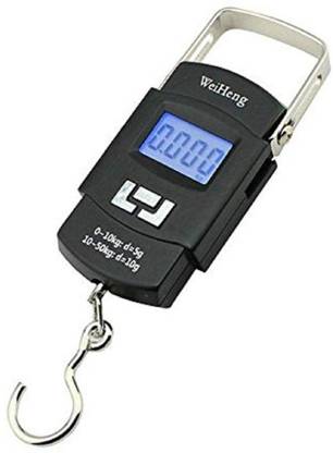 MEANING LORD SHIVA Digital Heavy Duty Portable Hook Type with Temp Weighing Scale, 50 Kg,Multicolor Weighing Scale
