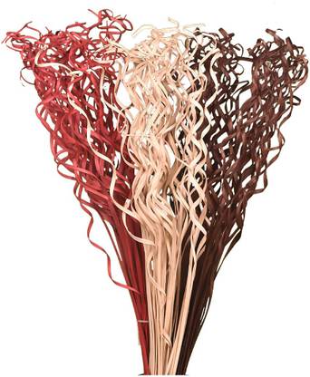 CRAFTWAFT MULTI COLOR DRIED TWIGS LONG BUNCH (HAND MADE) Multicolor Dried Twigs Artificial Flower