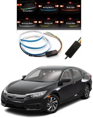 XZRTZ Univeral Flow Car LED Light Streamer Brake Trunk Signal Light for All Cars & Mini SUVS (4FT) A68 Car Fancy Lights