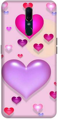 VS PRINT LINK Back Cover for OPPO F11 ( i Love u written