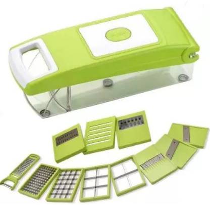 AKSHAR SALES 11 in 1 Nicer Dicer Vegetable Cutter Electric Vegetable & Fruit Slicer