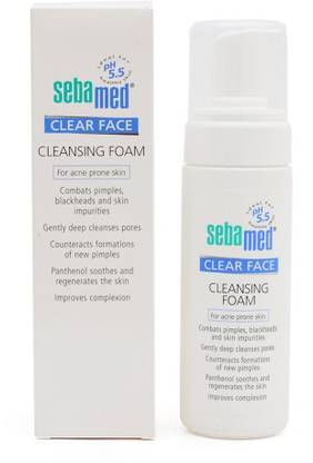 Sebamed Clear Face Cleansing Foam For Acne Prone Skin (150 ml) Face Wash