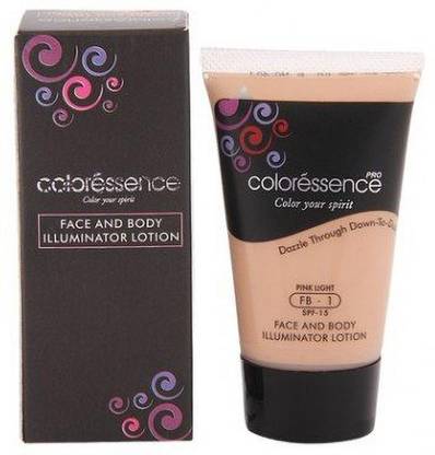 COLORESSENCE Face & Body Illuminator Peach Light FB2 Foundation